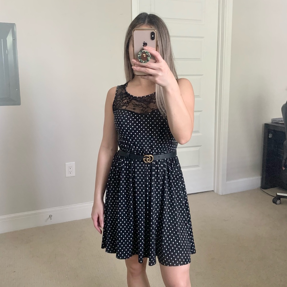 Polka dot dress